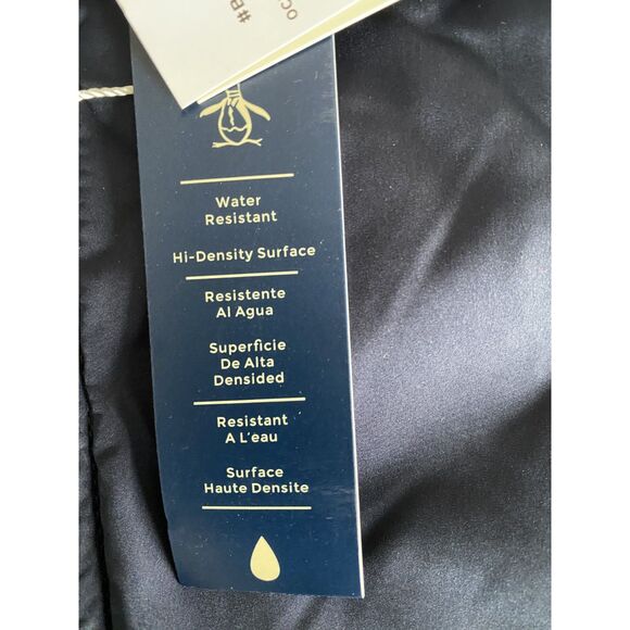 NWT Original Penguin Color Block Lightweight Puffer Vest Blue Pockets Sz XL - Picture 10 of 13